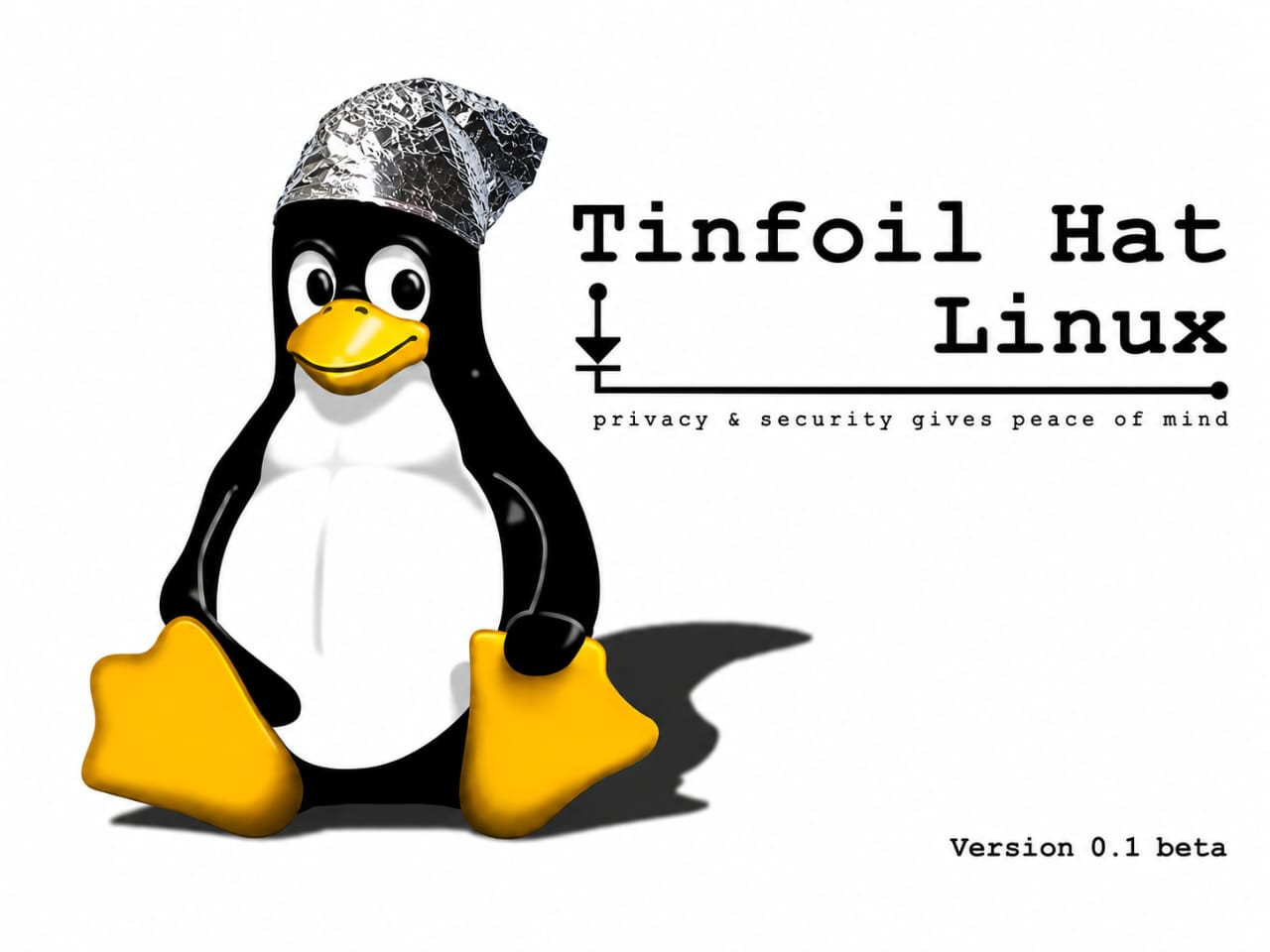 Tinfoil Hat GNU/LINUX Logo